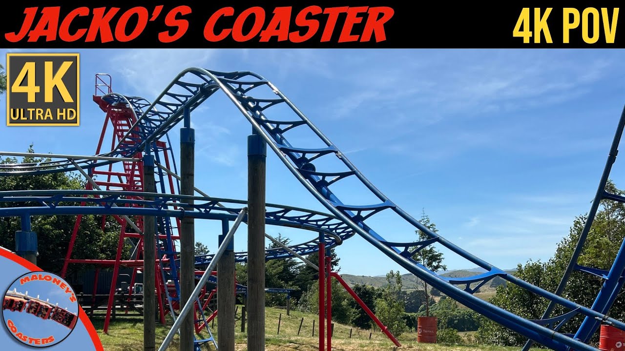WORLD'S BEST BACKYARD ROLLER COASTER 4K POV