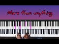 More than anything (Anita Wilson version) - Piano Cover/Tutorial - Worship piano