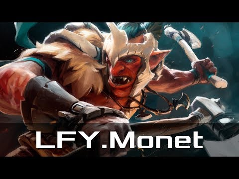 LFY.Monet — Troll Warlord, Safe Lane (Dec 20, 2017) | Dota 2 patch 7.07 gameplay