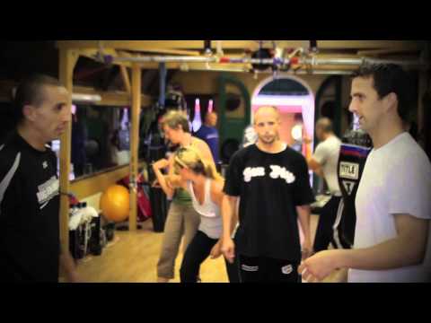 Tactical Knife Fighting - June 2012 - Disarming a Blade Attack to the Lower Legs - 720p