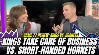 Kings-Hornets REVIEW! Sacramento Finally Takes Care of Business