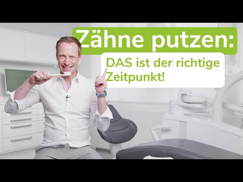 WANN sollte ich wirklich Zähne putzen? | m71 - Zahnärzte am Markt - Dr. Frank-Ch. Langer