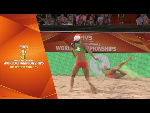 Amazing saves by Taiana and Fernanda!