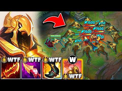 Azir but my soldiers are on steroids and it's beyond broken (3.00 ATTACK SPEED WTF?)