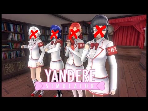 Eliminating The Student Council In Mission Mode ~ Yandere Simulator