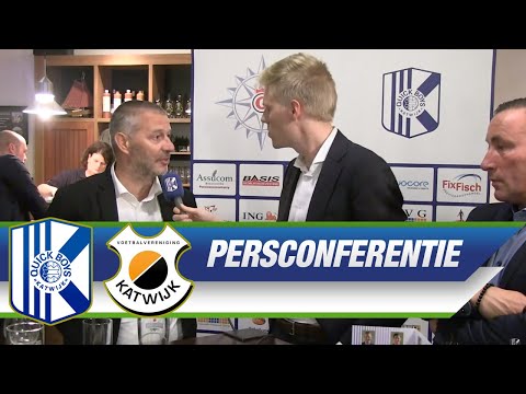 Persconferentie na Quick Boys - Katwijk (2-3)
