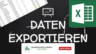 SQL nach Excel exportieren