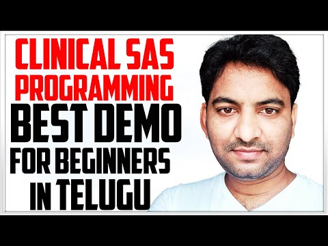 SAS Tutorials For Beginners👍SAS Programming Beginner Tutorial👌Learn Base SAS Programming in Telugu✌️