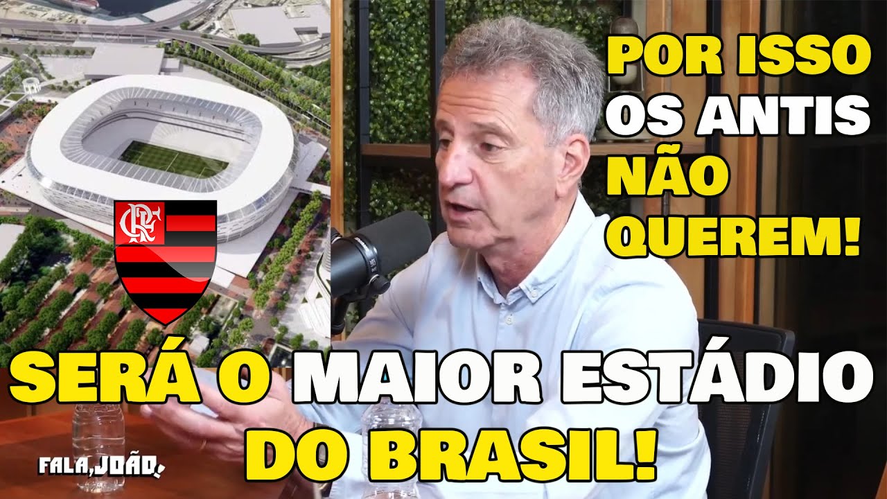 QUANTO VAI CUSTAR O ESTÁDIO DO FLAMENGO? SERÁ O MAIOR ESTÁDIO DO BRASIL!
