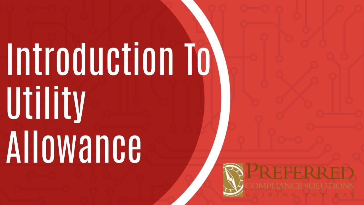 Introduction To Utility Allowance | LIHTC Community