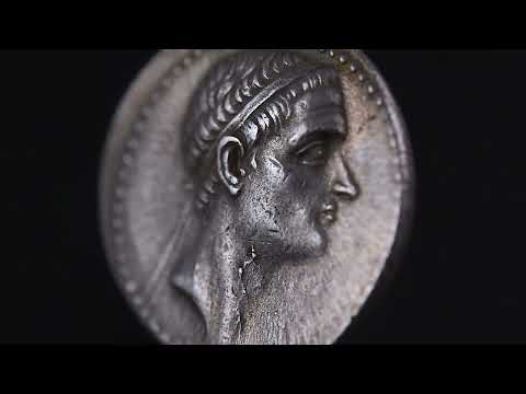 Coin, Seleukid Kingdom, Antiochos III, Tetradrachm, After 197 BC, AU(55-58)