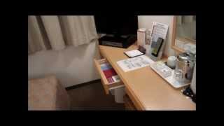 preview picture of video 'HOTEL AZ 大分豊後高田店(旧：亀の井ホテル大分豊後高田店)のシングルルーム Kamenoi Hotel Oita Bungotakada'