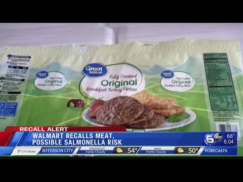 Walmart brand sausage products recalled for salmonella