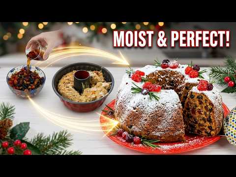 Christmas Fruit Cake - Incredibly Moist & Perfect Every Time