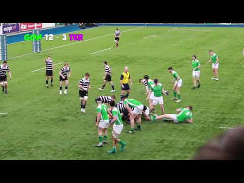 GONZAGA VS TERENURE LEINSTER SCHOOLS SENIOR CUP QUATER FINAL