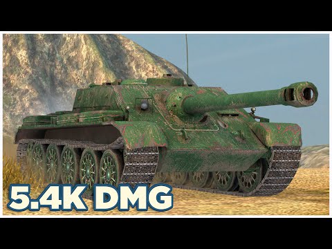 T-34-2G FT • 5.4K DMG • 5 KILLS • WoT Blitz