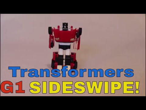Transformers Vintage G1 Autobot Sideswipe - GotBot True Review NUMBER 332