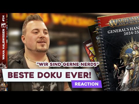 GERNE NERDS !? - REACTION: Tabletop-Doku!  / Warhammer Halbwissen [24] - mit Franky