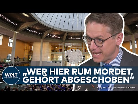 Video Thumbnail: EXTREMISTEN IN DEUTSCHLAND: CDU-Generalsekretär Linnemann fordert klare Abschiebungspolitik