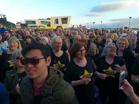 Rock Choir Eurovision Village Flashmob