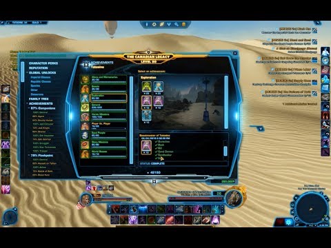 SWTOR, Tatooine Beastmaster Sandtusker Location