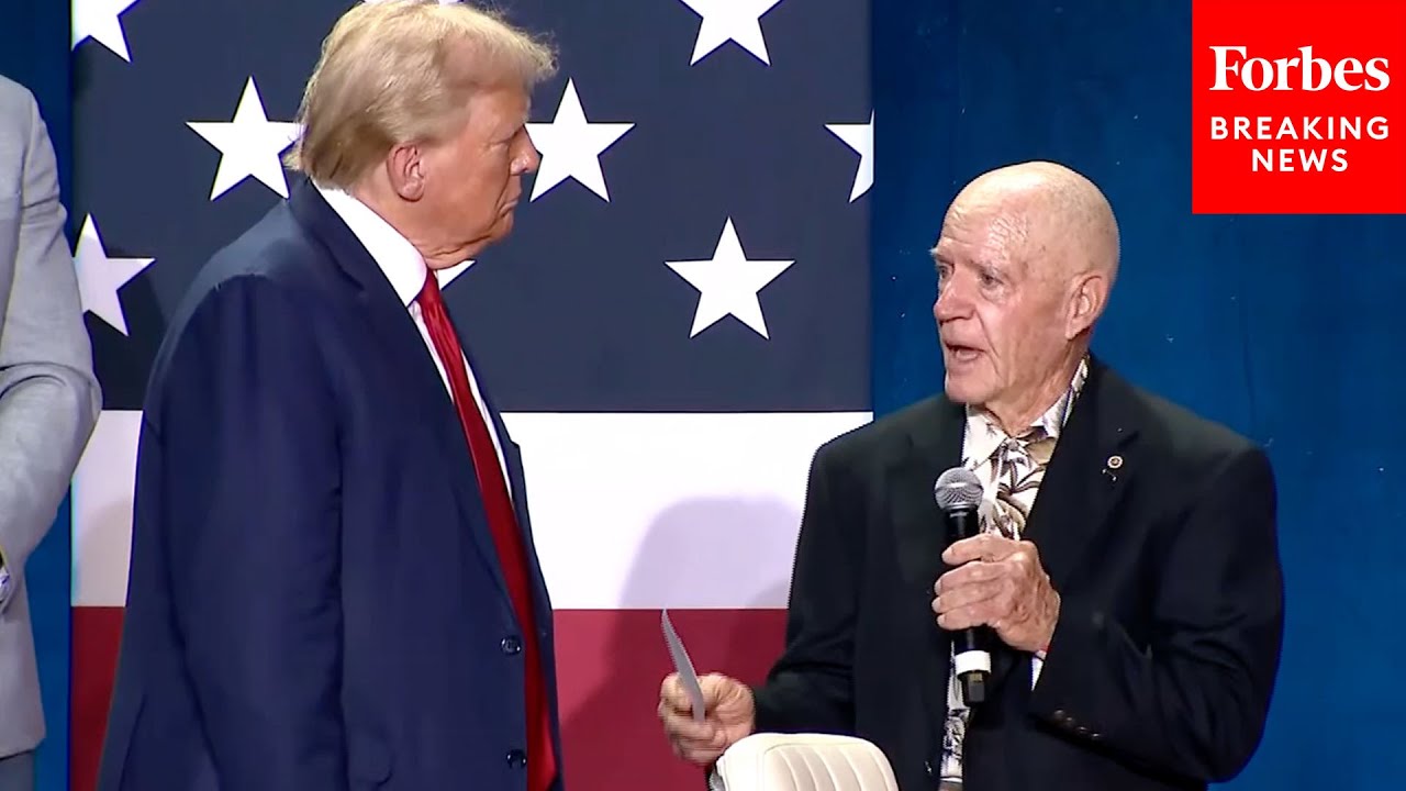 VIRAL MOMENT: Trump Meets In Person Vietnam Veteran Marine Who Gave Him His Purple Heart Post-Butler