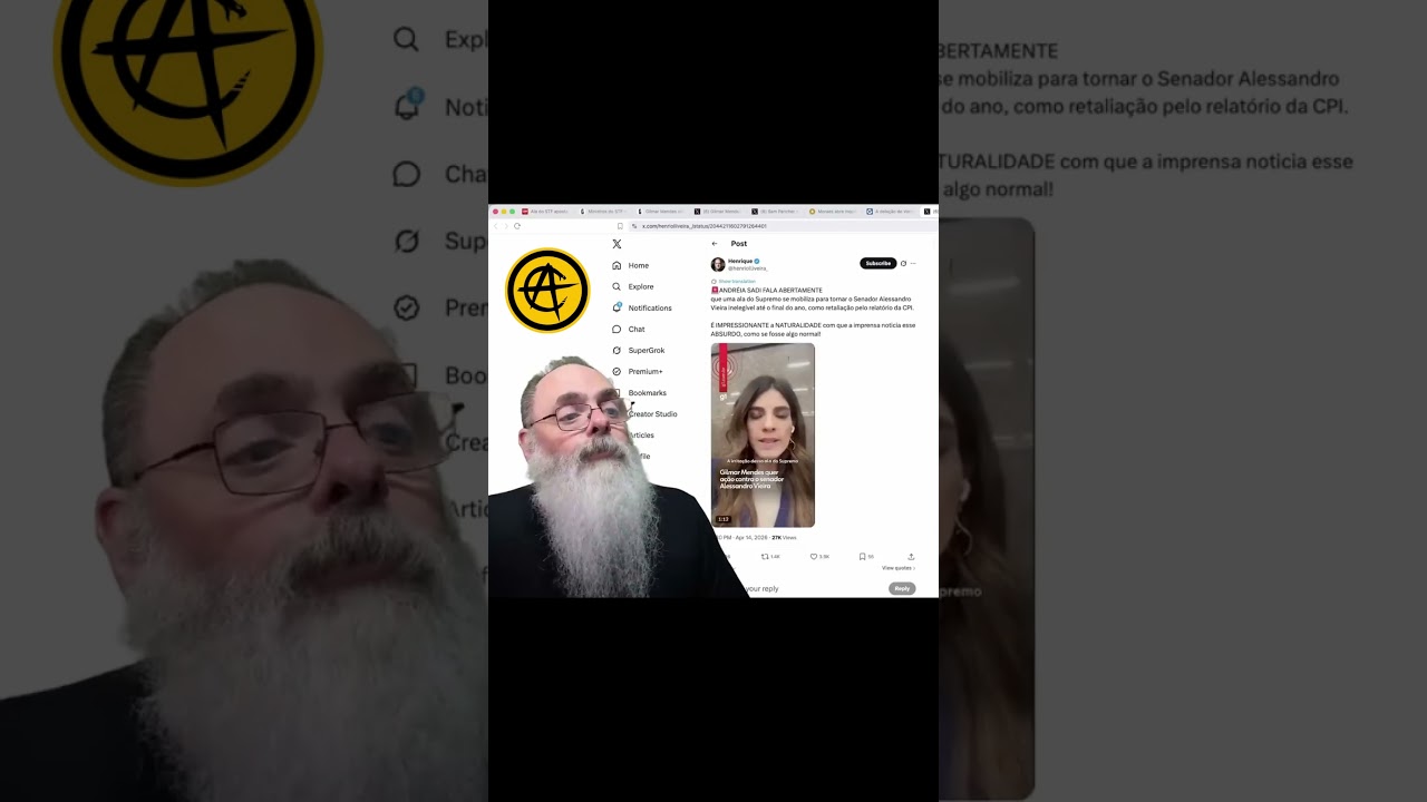 GILMAR MENDES descontrolado AMEAÇA ALESSANDRO VIEIRA, ROMEU ZEMA e sobra ATÉ PARA RODRIGO JANOT