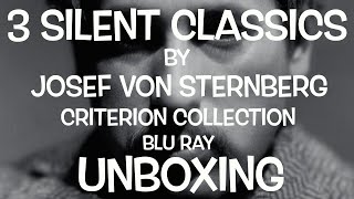 3 Silent Classics by Josef von Sternberg Criterion Collection Blu Ray Unboxing