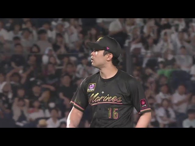 【8回表】119球の熱投!! マリーンズ・種市篤暉 10個の三振を奪うなど8回無失点の快投を見せる!!  2024年7月13日 千葉ロッテマリーンズ 対 オリックス・バファローズ