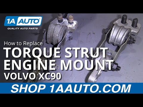 How to Replace Torque Strut Engine Mount 03-12 Volvo XC90