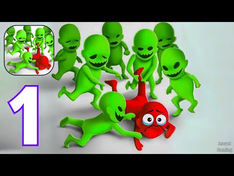 Z Escape: Zombie Crowd Shooter - Gameplay Walkthrough Part 1 (Android,iOS)