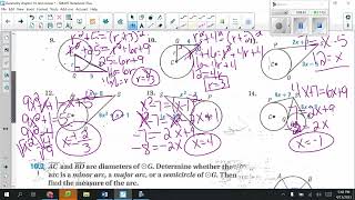 Geometry chapter 10 test review video