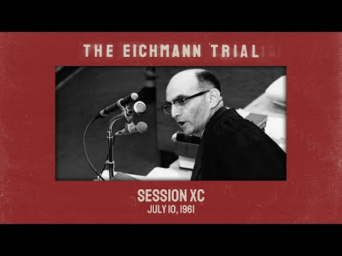 The Eichmann Trial: Session 90 (subtitled)