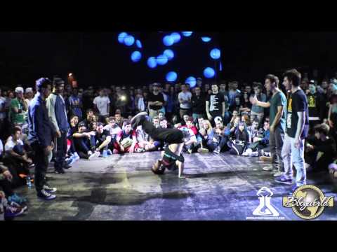 Battle Holex vs Illeagles // .BBoy World // BREAKING 3on3 SEMI-FINAL | FLOOR WARS ITALY 2014