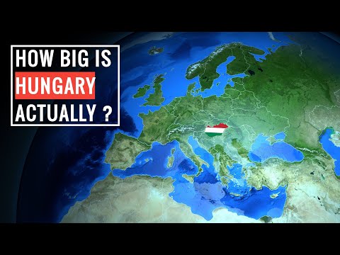 Hungary's Geography Explained Through Maps. 