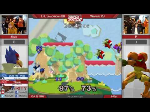 CFL Smackdown 101 Melee - Kaike (Falco) vs Pi (Samus) - Winners R3