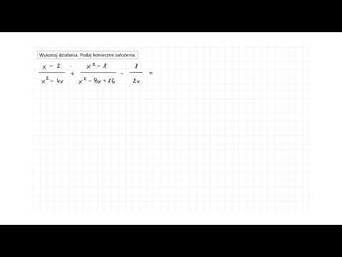 [1.32/p.13/ZR3OE] Perform the operations. Provide the necessary assumptions.