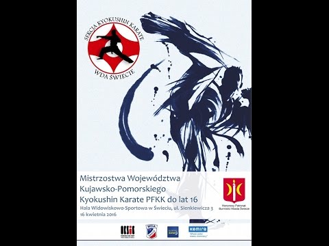 WKSiSW na Mistrzostwach Juniorów Województwa Kujawsko Pomorskiego Kyokushin Karate PFKK do lat 16 w
