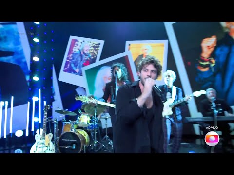 Chay Suede canta "Minha Fama de Mau" no Domingão com Huck