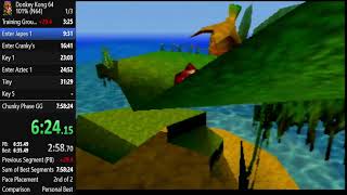 DK64 101% 7:41:26 PB