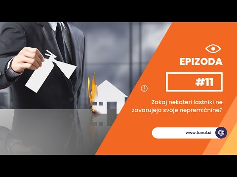 Ali zavarujete svojo nepremičnino?