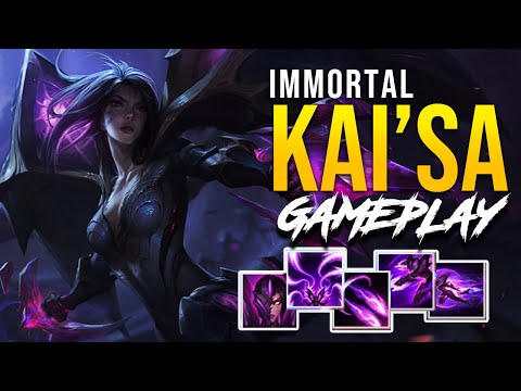Immortal KAI'SA - LEAGUE OF LEGENDS  - Best of Moody Gameplay