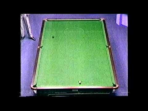 Clip From Embassy World snooker Cahmpionships Steve longworth vs Stephen Hendry 1980s