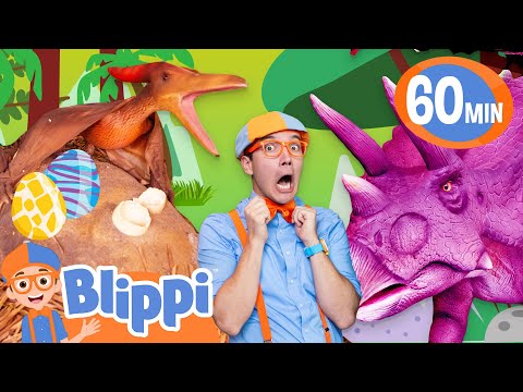 Meet Baby Dinosaurs with Blippi! 🦕 | Educational Videos for Kids