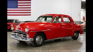 Video Thumbnail for 1951 Plymouth Cambridge