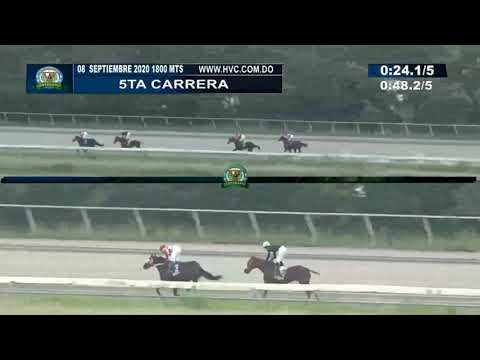 INMENSO luce como en sus mejores tiempos para ganar la 5ta Carrera 08 septiembre 2020