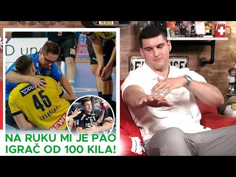 Halil Jaganjac: "Na ruku mi je pao igrač od 100+ kila, čuo se najgori zvuk"