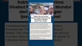 Download lagu Dokter Tifa Tepis Tuduhan Pengecut dan Mundur dari Kasus Ijazah Jokowi: Hijrah Itu Bukan Mundur mp3