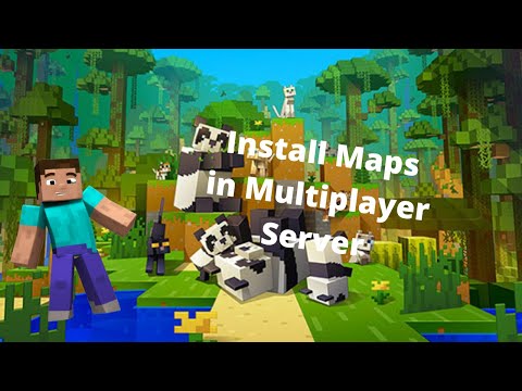 How to Install Maps in Multiplayer Server Minecraft | Fix Issues with Aternos IP Address | Aternos