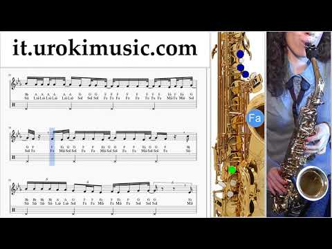 Corso di Sassofono Contralto Ozuna x Romeo Santos - El Farsante Remix Tablature Tab um-i276